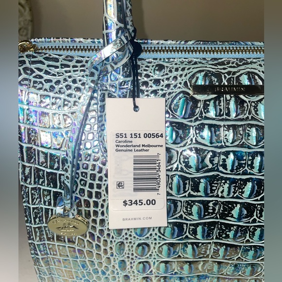 Brahmin Wonderland Caroline Melbourne Satchel NWT - Picture 10 of 16